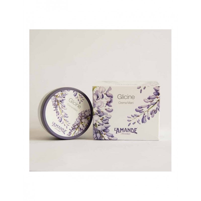 AMANDE Glicine Crema Mani 100 ml - Idratazione e Profumo Floreale Delicato