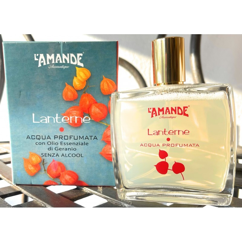 AMANDE Lanterne Acqua Profumata No Alcool 100 ml - Freschezza Luminosa e Delicata Senza Alcool