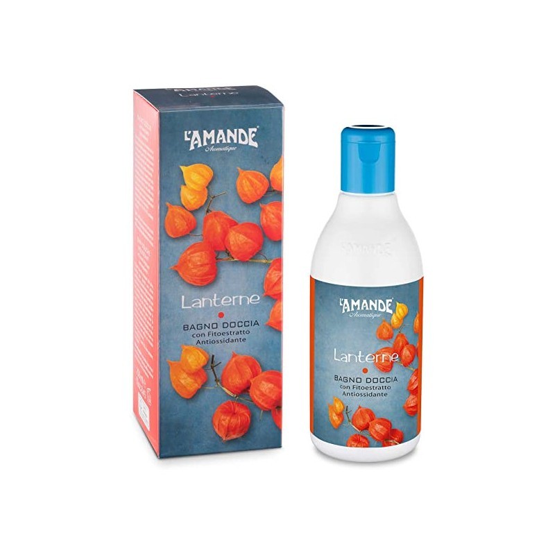 AMANDE - Lanterne Bagno Doccia 250 ml - Fragranza Fiorita e Avvolgente per un Bagno Luminoso