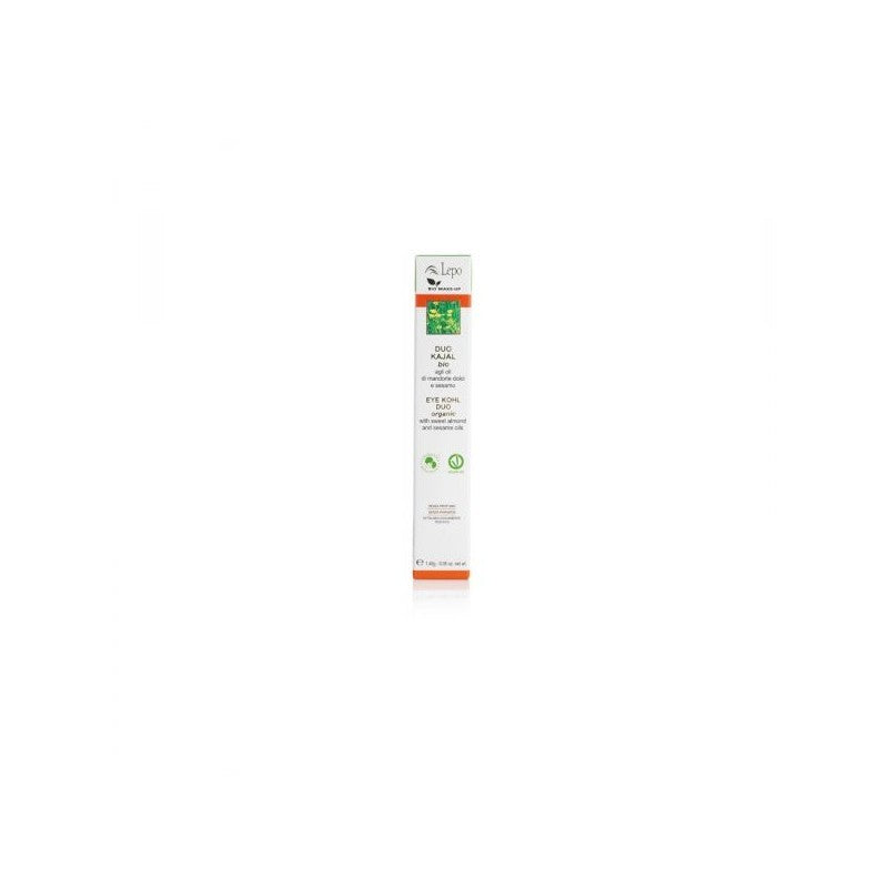 LEPO Duo Kajal Bio Ecocert Bianco-Nero Nr. 20