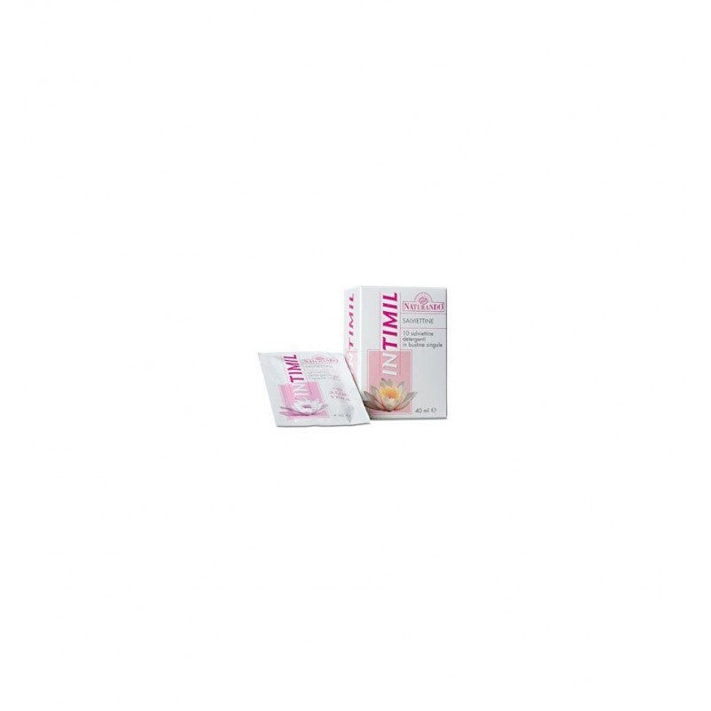 NATURANDO Intimil Salviettine Intime Monouso Lenitive 10 Bustine