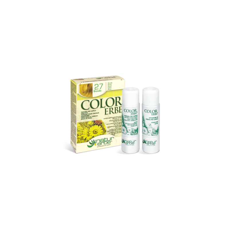 NATUR ERBE Color Erbe Biondo N.27 Tinta Naturale Classica