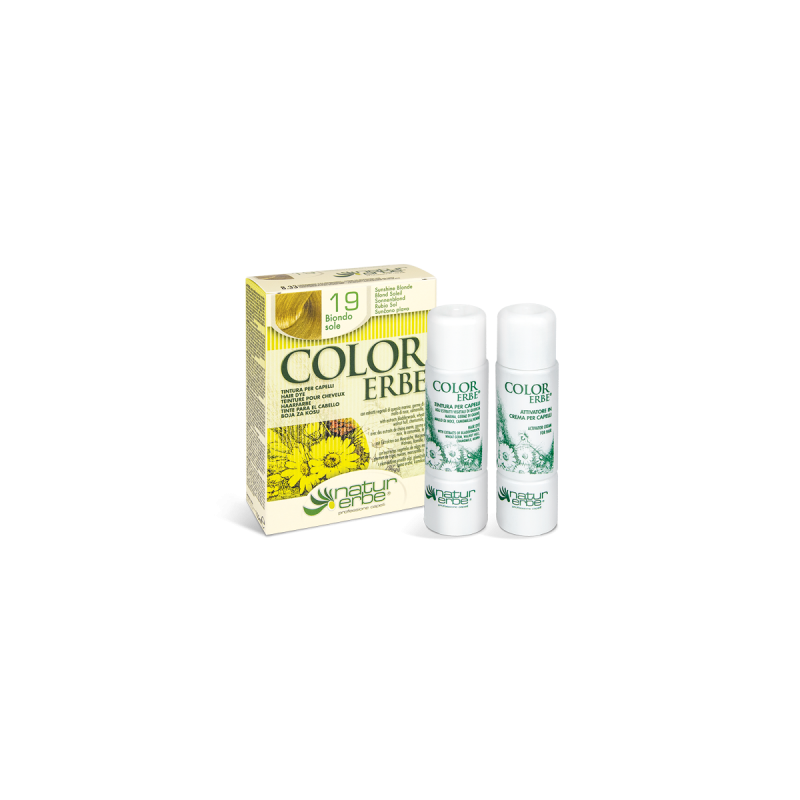 NATUR ERBE Color Erbe Biondo Sole N.19 Tinta Naturale Solare