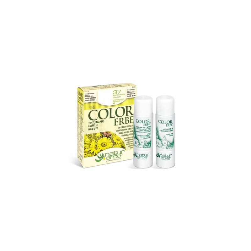 NATUR ERBE Color Erbe Superschiarente N.37 Tinta Naturale Schiarente