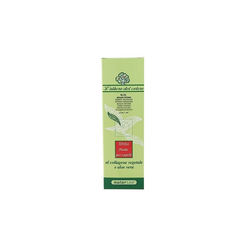 NATURLAB Tinta Fluida per Capelli 31 Mogano Intenso Senza Ammoniaca
