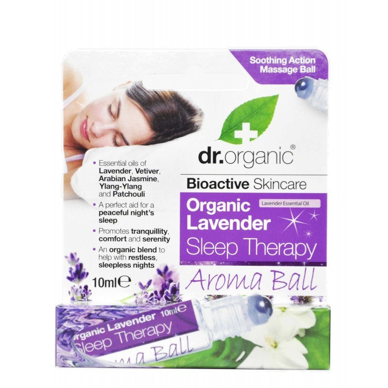 OPTIMA Lavender Sleep Roller Ball Oli Essenziali Rilassante Sonno 10 ml