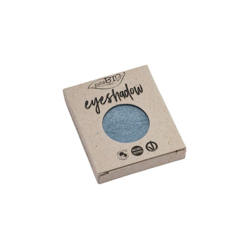 PUROBIO Ombretto Compatto Shimmer Carta da Zucchero Refill 09 Luminoso e Pastello