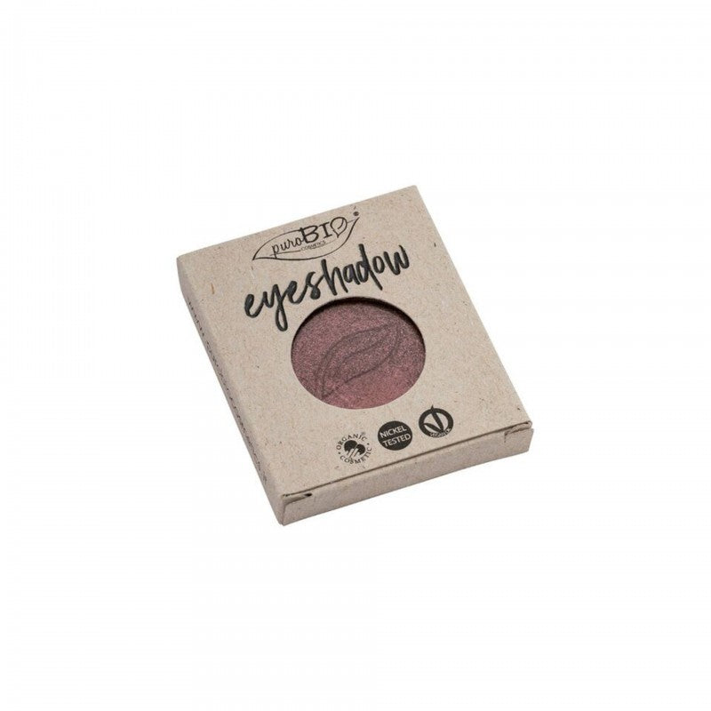 PUROBIO Ombretto Compatto Duochrome Rosa Antico Refill 15 Riflessi e Elegante