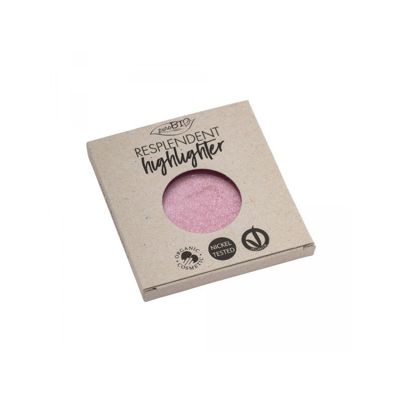 PuroBio Illuminante Compatto Rosa Refill Resplendent Highlither 02