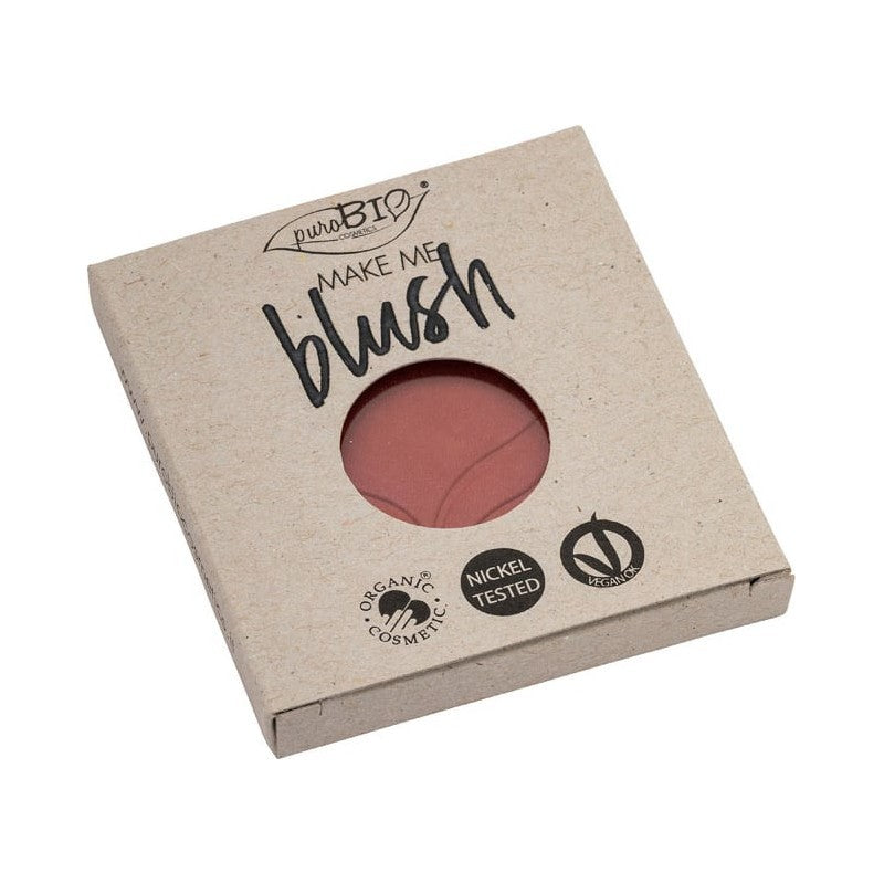 PUROBIO Blush Compatto Matt Matton Refill Opaco e Naturale