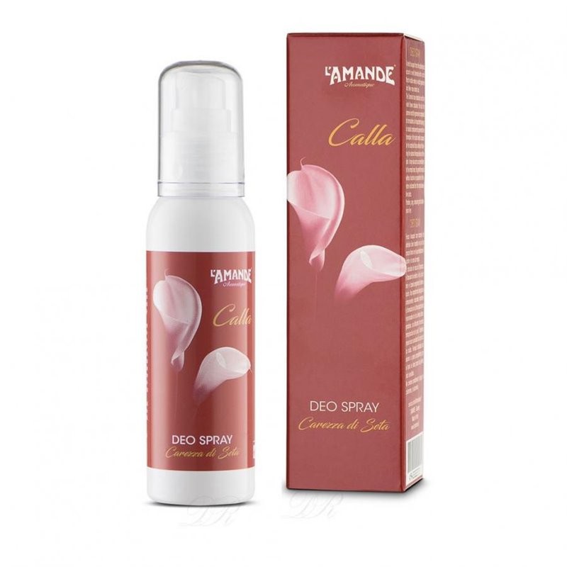 AMANDE Calla Deo Spray 100 ml - Protezione Delicata e Profumo Elegante e Persistente