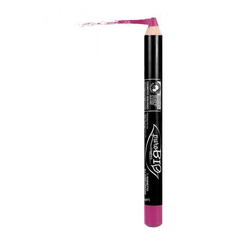 PUROBIO Rossetto All Over Magenta 21 Labbra e Guance Multiuso
