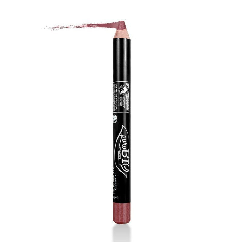 PUROBIO Rossetto All Over Marsala 25 Labbra e Guance Elegante