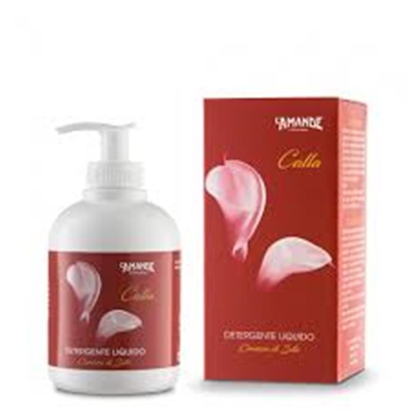 AMANDE Calla Detergente Liquido Mani e Corpo 300 ml - Fragranza Elegante e Raffinata