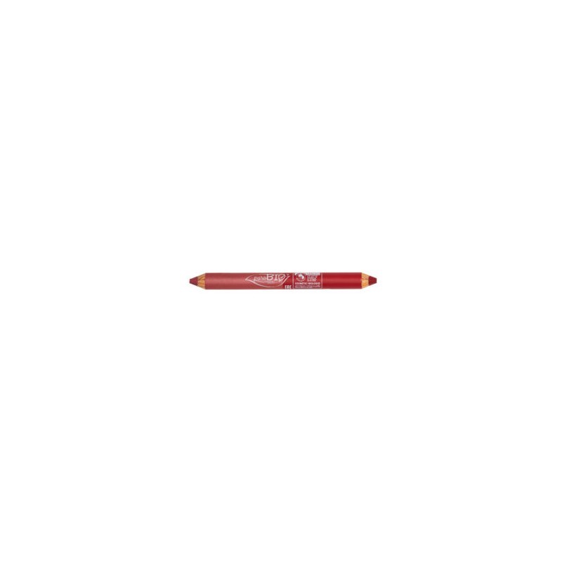 PuroBio Matitone Labbra Duo Day & Night Rosso