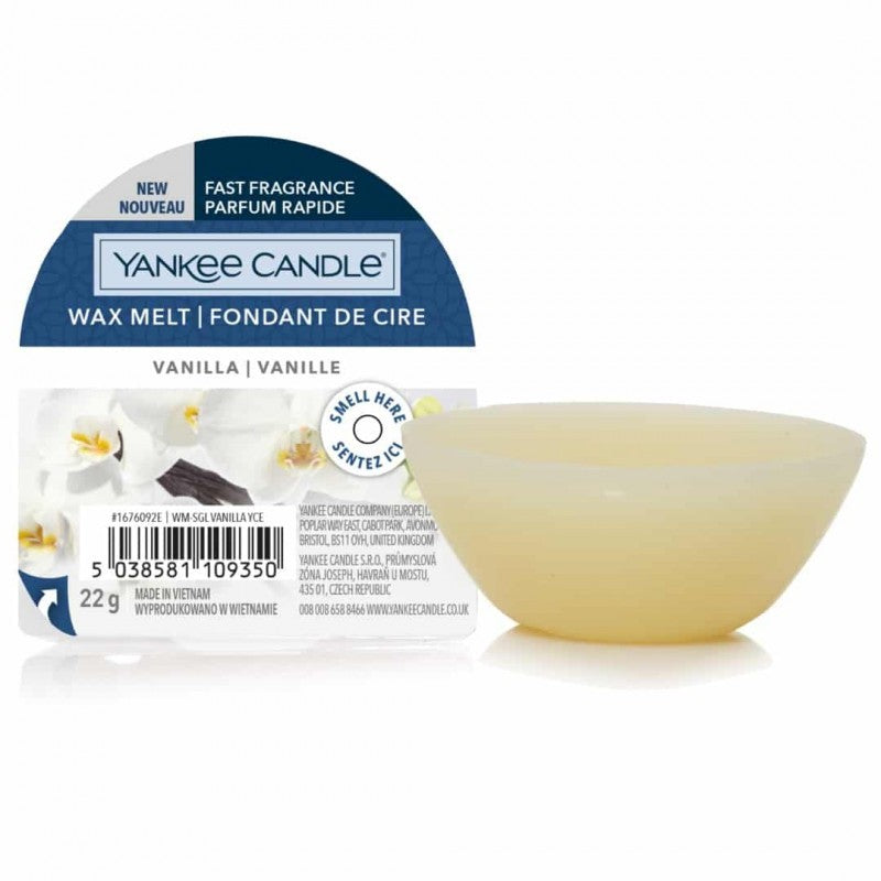 Yankee Candle Wax Melt Single Vanilla 22gr
