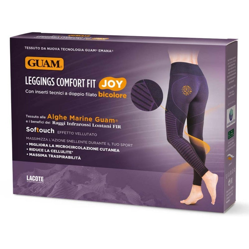 GUAM Leggings Alle Alghe Comfort Fit Joy Prugna Tg. XS-S (38-40)