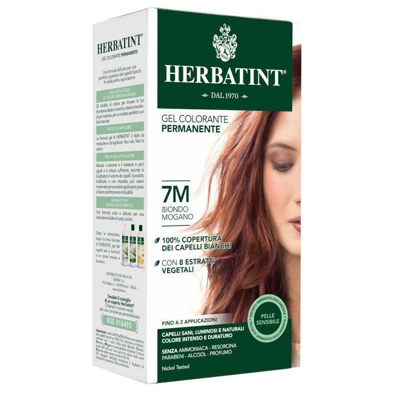 HERBATINT 7M Biondo Mogano Tinta Permanente Capelli 150 ml