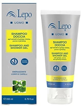 SHAMPOO DOCCIA UOMO ENERGIZZANTE CORPO E CAPELLI 200 ML