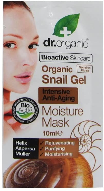 ORGANIC SNAIL GEL MOISTURE MASK, 10 ML CAD. - MASCHERA VISO