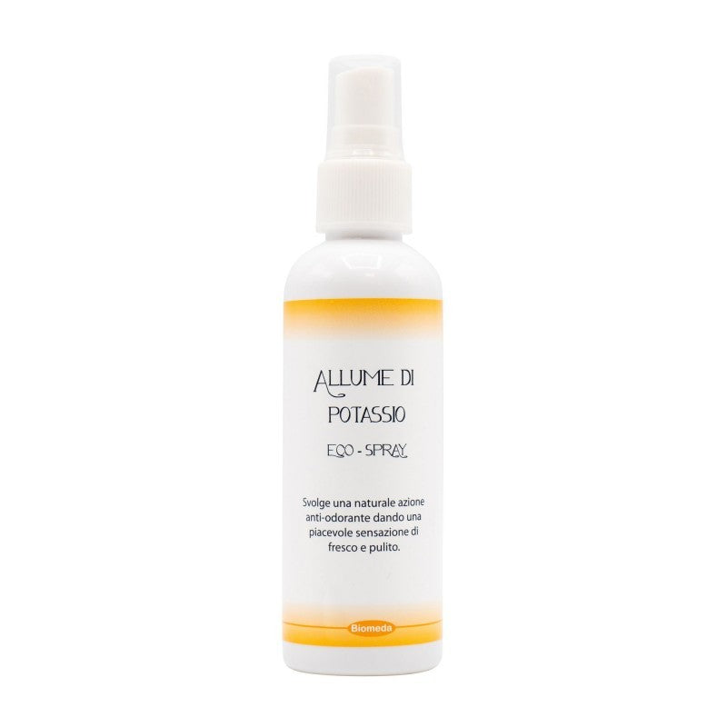 BIOMEDA Allume Potassio Deodorante Eco Spray Naturale 100 ml