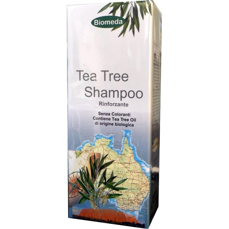 BIOMEDA Tea Tree Shampoo Rinforzante Bio 200 ml