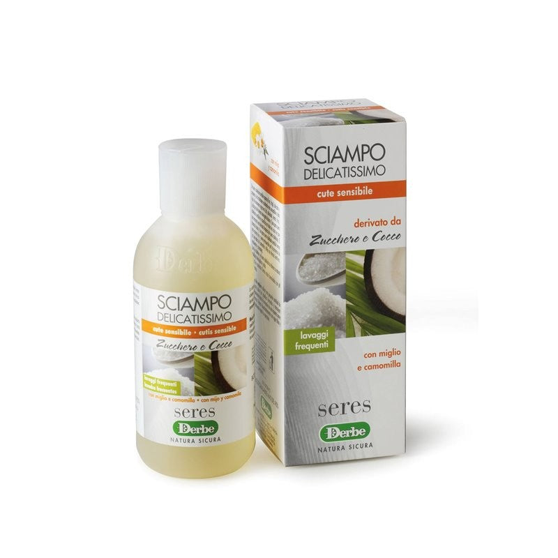 DERBE Shampoo Zucchero & Cocco Delicato Sensibile 200 ml