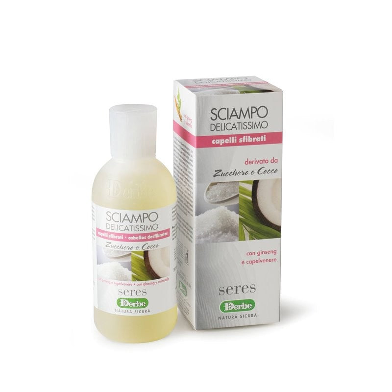 DERBE Shampoo Zucchero & Cocco Sfibrati Nutriente 200 ml