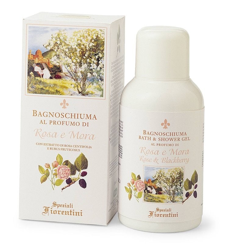 DERBE Bagnoschiuma Rosa e Mora Romantico e Avvolgente 250 ml
