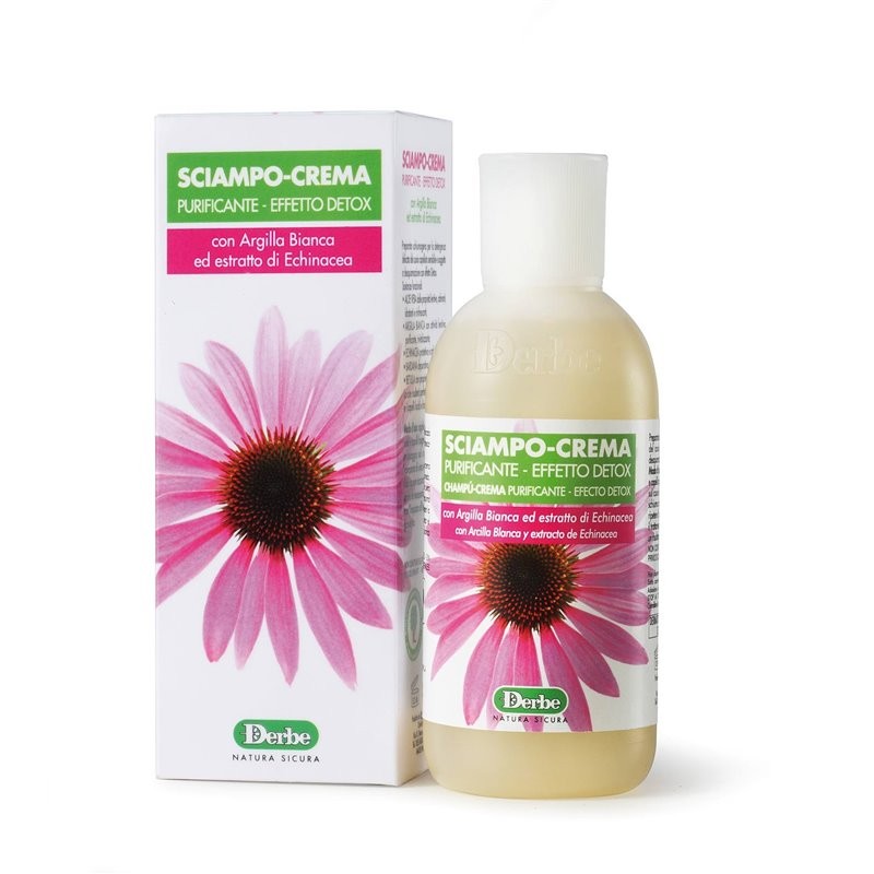 DERBE Shampoo Crema Detox Purificante e Riequilibrante 200 ml