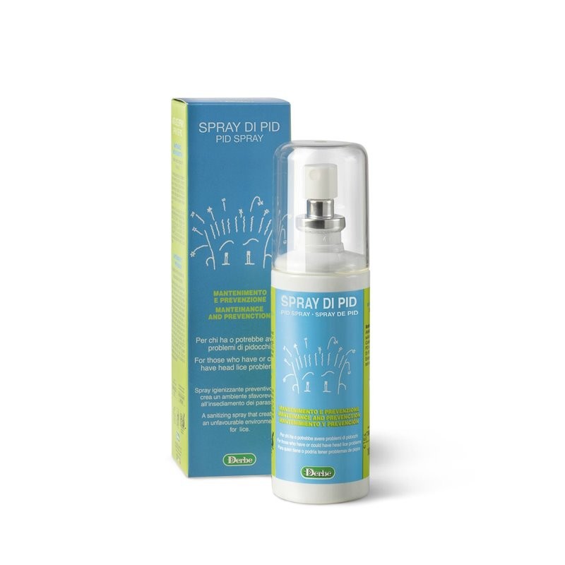 DERBE Spray D.I.P. Difesa Insetti e Zanzare Naturale 100 ml