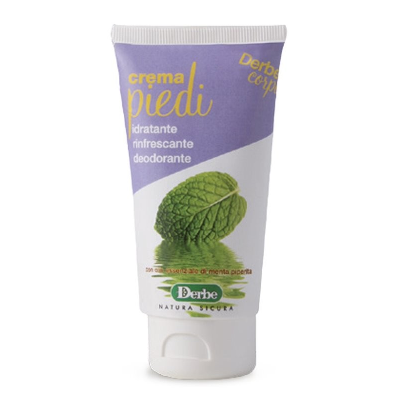 DERBE Crema Piedi Menta Piperita Rinfrescante e Deodorante