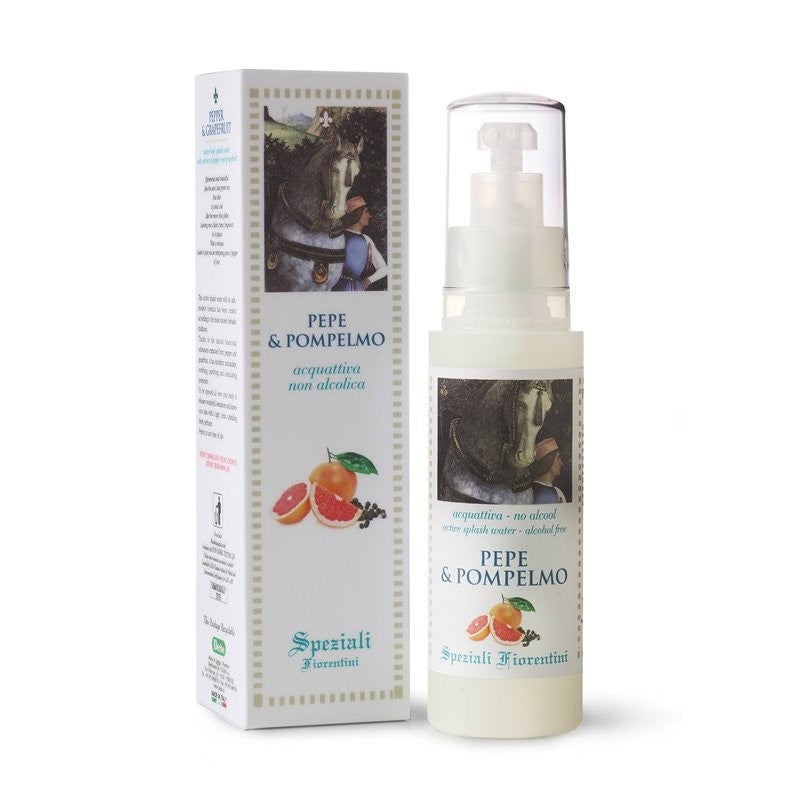 DERBE Acqua Attiva Senza Alcool Pepe e Pompelmo Rinfrescante e Tonificante 125 ml