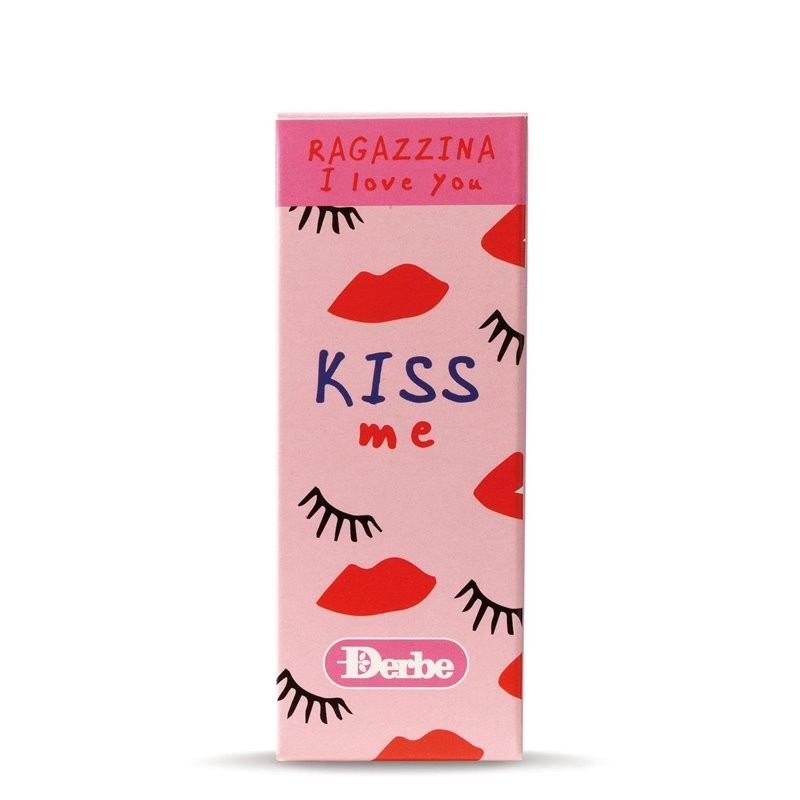 DERBE Ragazzina I Love You Kiss Me Profumo Mini Eau de Parfum Dolce e Malizioso 20 ml