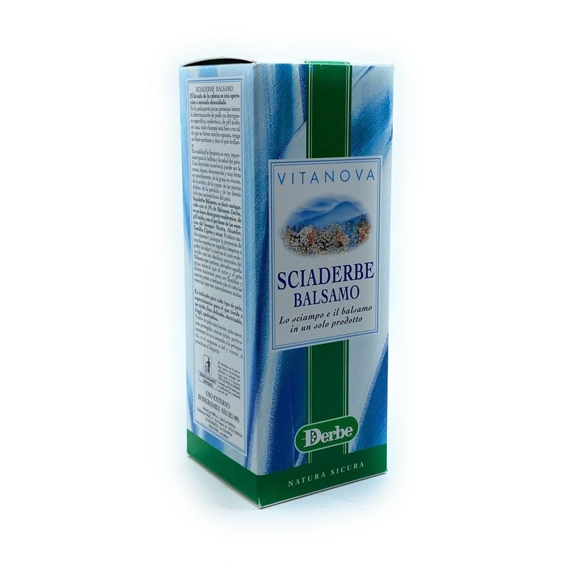 DERBE Shampoo con Balsamo Tutti i Tipi di Capelli Delicato e Districante 200 ml