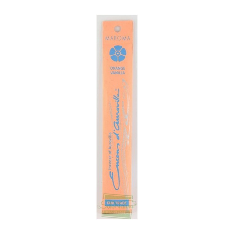 ALCEA Incenso Vaniglia e Arancio 10 Bastoncini - Profumo Dolce e Solare