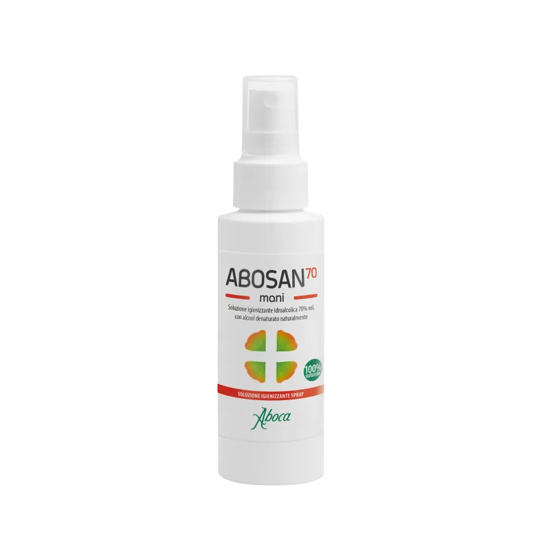 ABOCA Igienizzante Mani Abosan 100 ml - Protezione Naturale e Delicata
