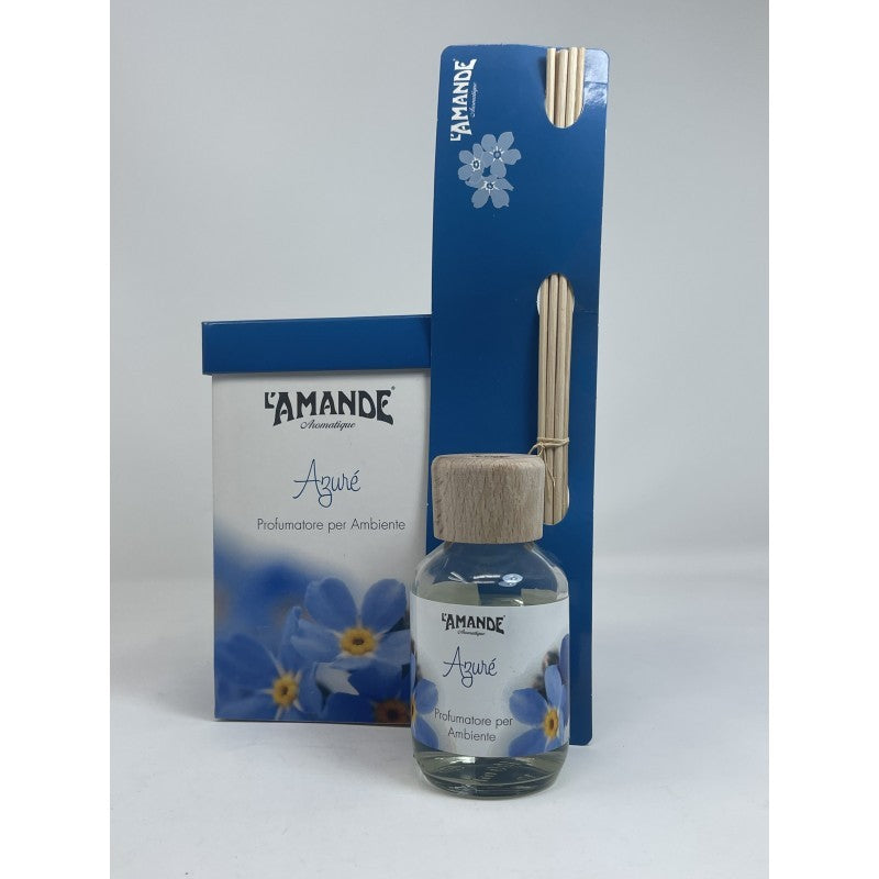 AMANDE Azure' Profumatore Ambiente 100 ml - Freschezza Marina per la Casa