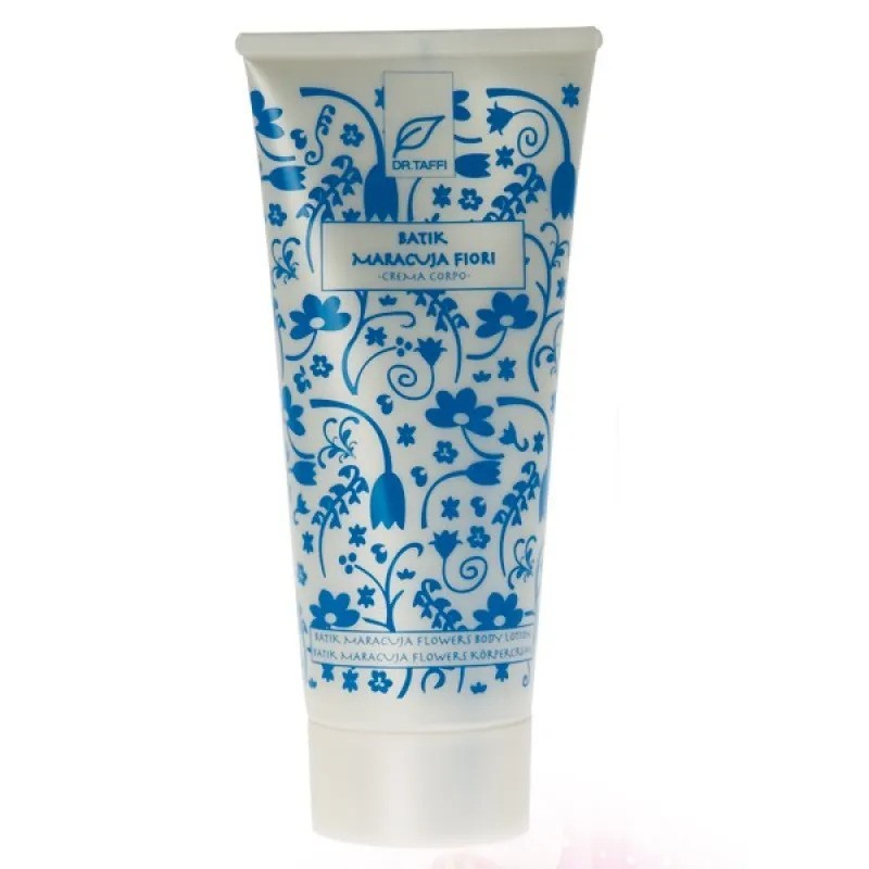 DR. TAFFI Crema Corpo Batik Maracuja Fiori 200 ml - Esotica e Profumata