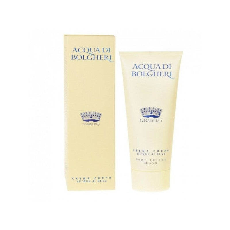 DR. TAFFI Crema Corpo Indaco Acqua di Bolgheri 200 ml - Profumata e Avvolgente Acqua di Bolgheri