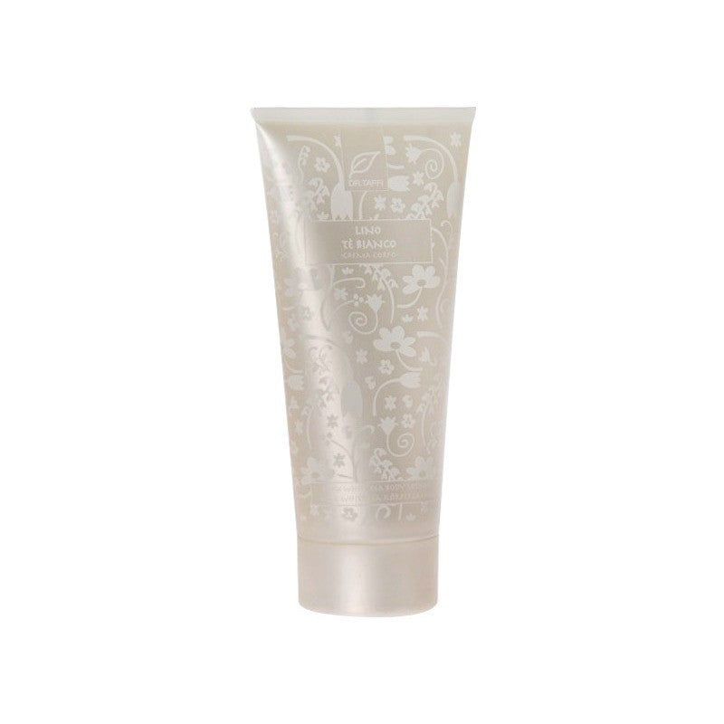 DR. TAFFI Crema Corpo BIO Lino Tè Bianco 200 ml - Idratante e Lenitiva Biologica