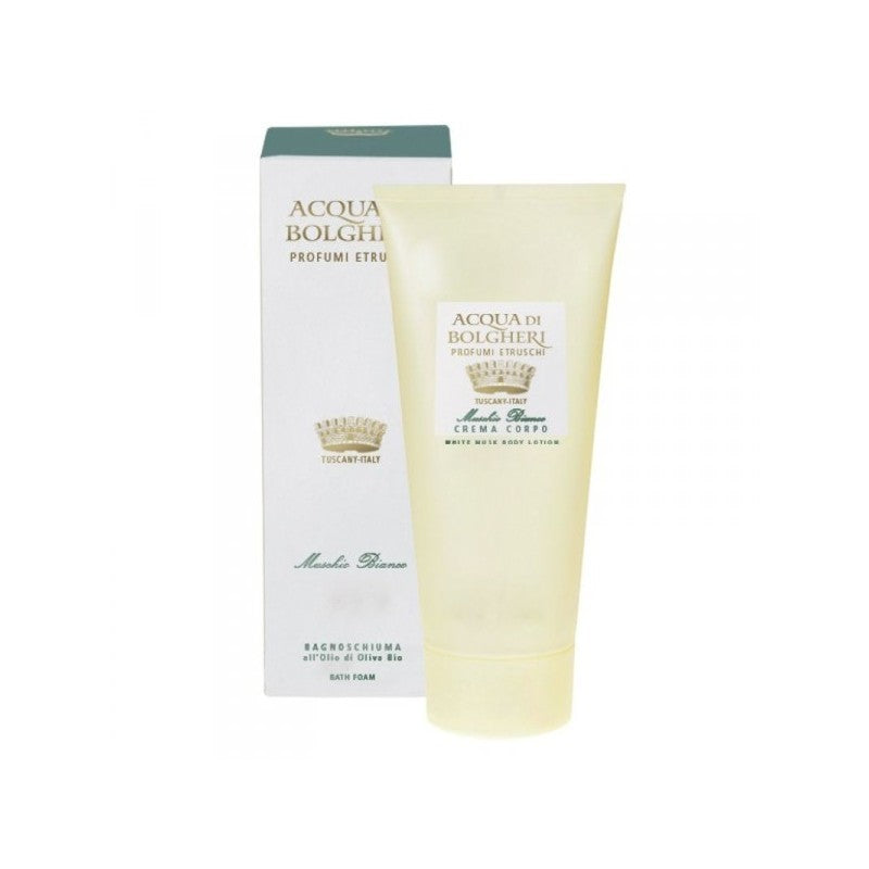 DR. TAFFI Crema Corpo Muschio Bianco Acqua di Bolgheri 200 ml - Idratante e Profumata