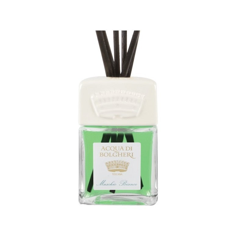 DR. TAFFI Diffusore di Fragranza Ambiente Muschio Bianco Acqua di Bolgheri 200 ml - Profumo Ambiente Avvolgente e Distintivo