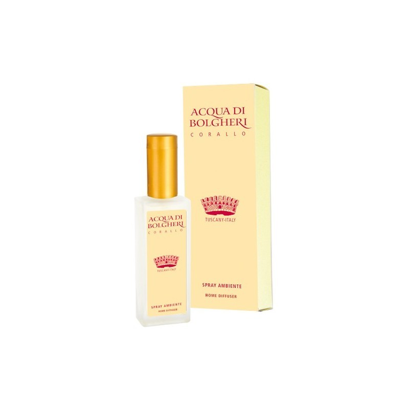 DR. TAFFI Spray Ambiente Corallo Acqua di Bolgheri 50 ml - Profumo Fresco e Luminoso