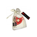 DR. TAFFI Cuscinetto Profumatore per Cassetti Cuore Camelia Rouge con Spray 10 ml