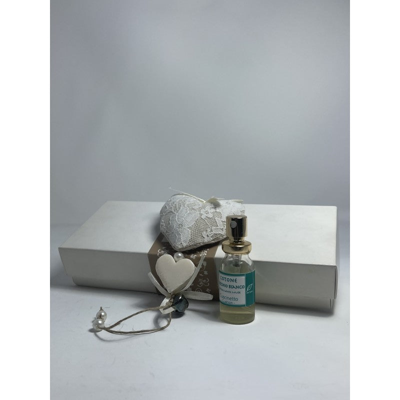 DR. TAFFI Rappo con Sapone Cuore Panna + Spray - Profumatore Cassetti