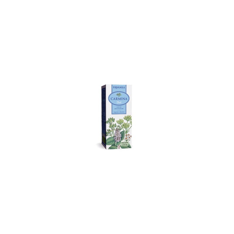 ERBAMEA Carmina Dol Gocce Biologica - Integratore per Funzione Digestiva e Gonfiore