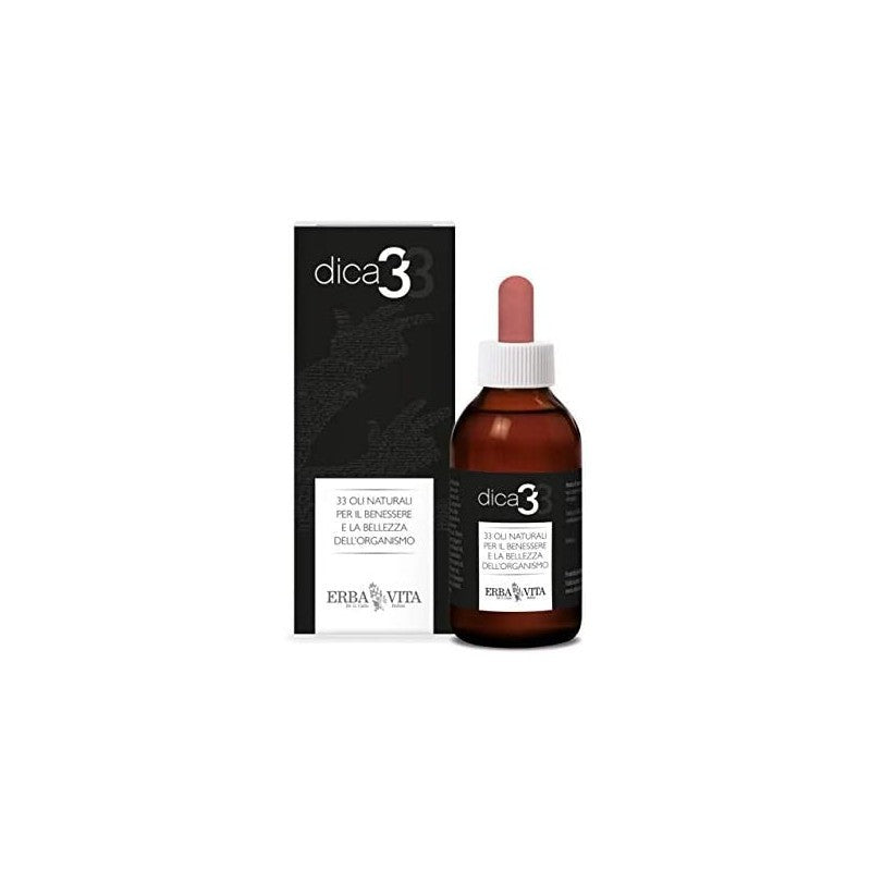 ERBA VITA Dica 33 Classico 100 ml - Olio Essenziale Balsamico 33 Erbe