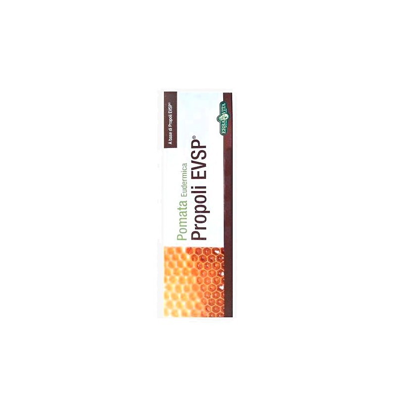 ERBA VITA Propoli EVSP Pomata Eudermica 50 ml - Pomata Protettiva e Cicatrizzante alla Propoli