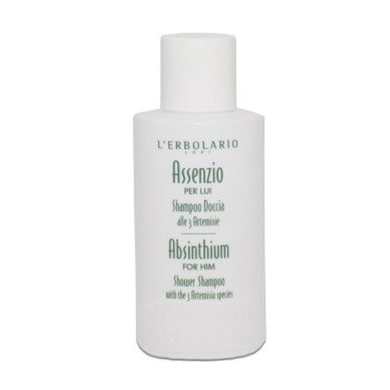 Mini Taglia Assenzio Shampoo Doccia 30 ml - Shampoo Doccia Energizzante e Aromatico Formato Viaggio